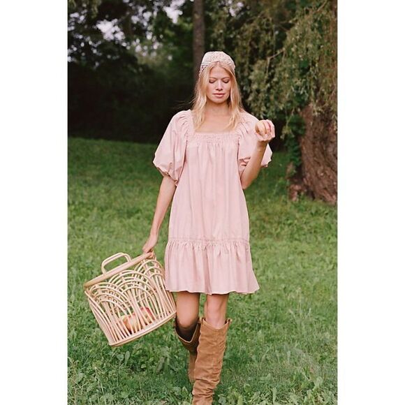 Anthropologie Dresses & Skirts - Anthropologie- Magali Pascal Puff-Sleeved Tunic Dress